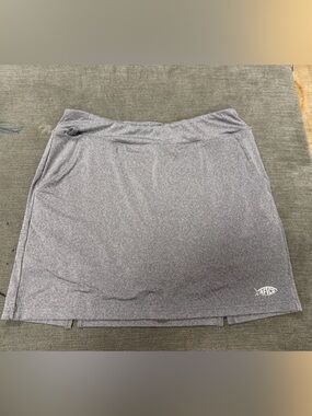 AFTCO Heather Gray Athletic Skort